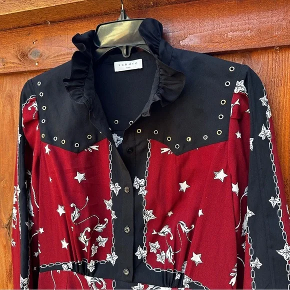 Sandro Lucila Berkeley dress - Picture 4 of 15